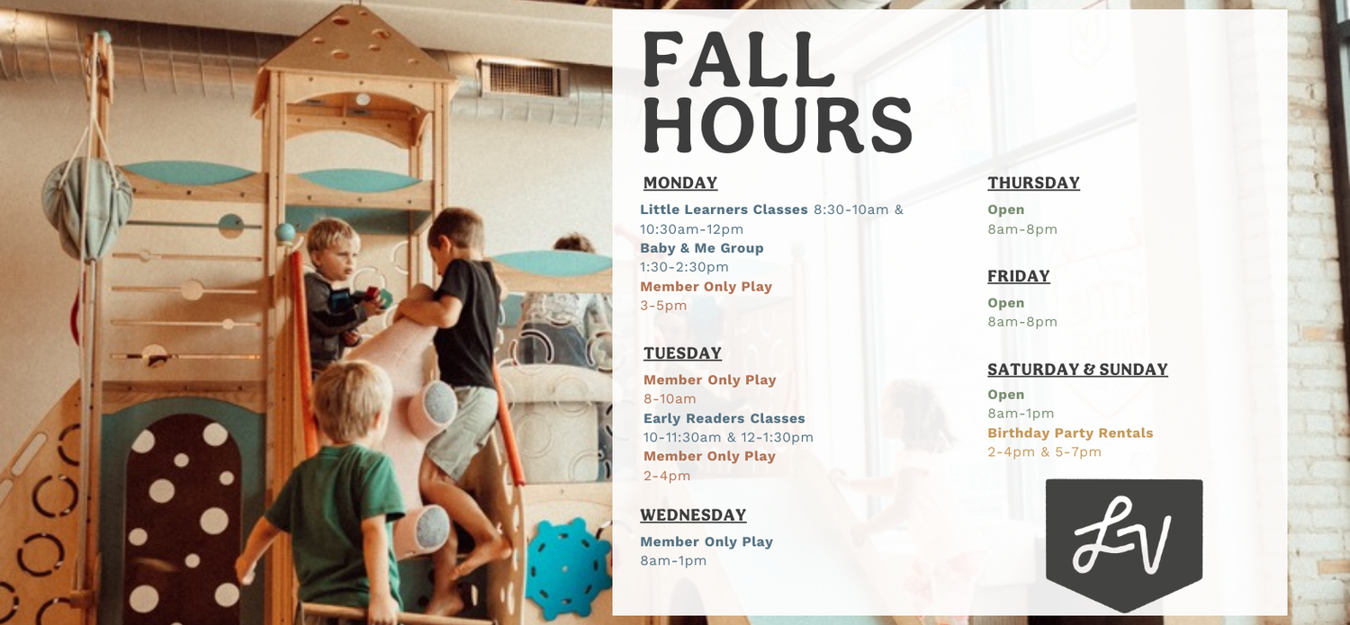 New Fall Hours at Little Village