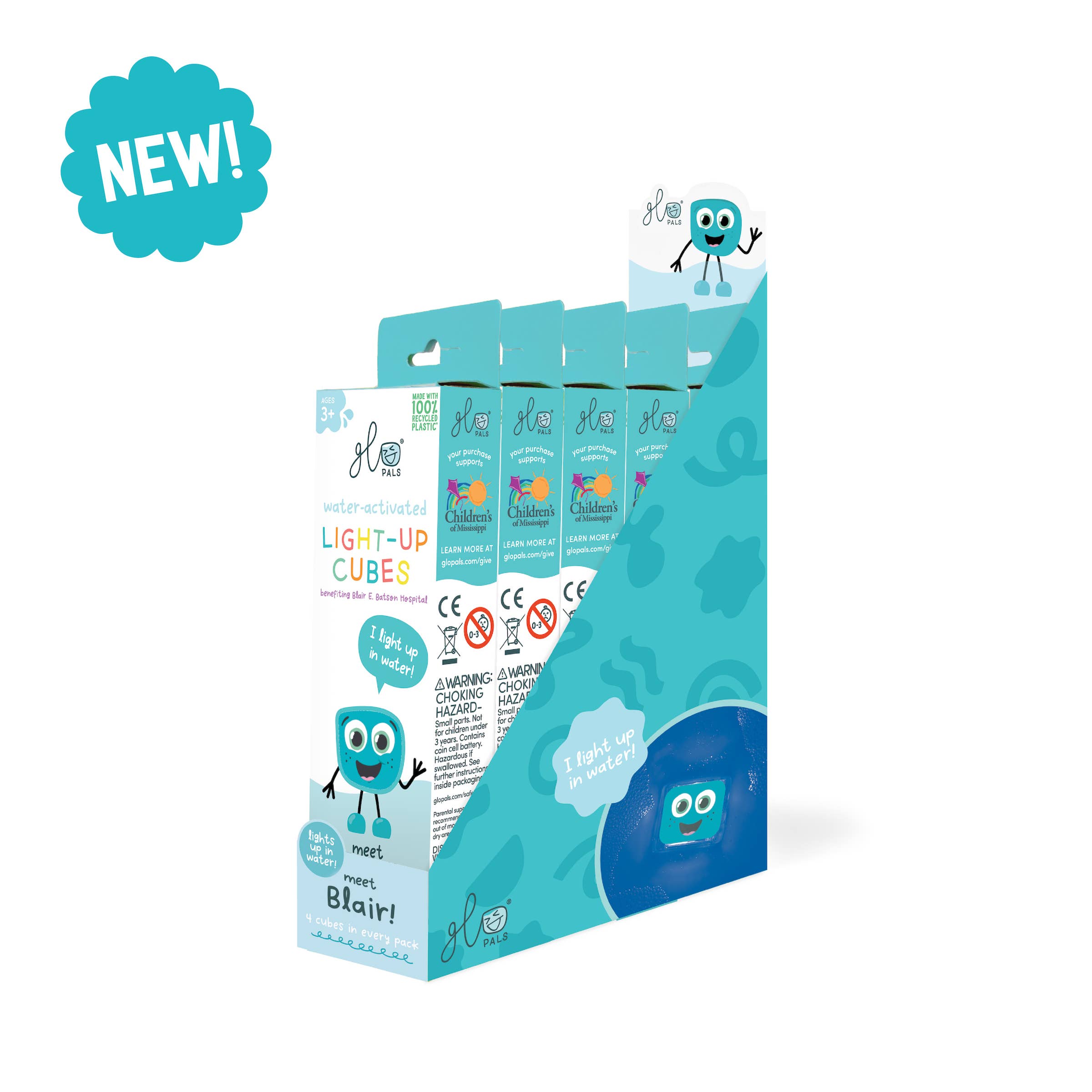 Glo Pals Blair Light-Up Cubes (NEW)