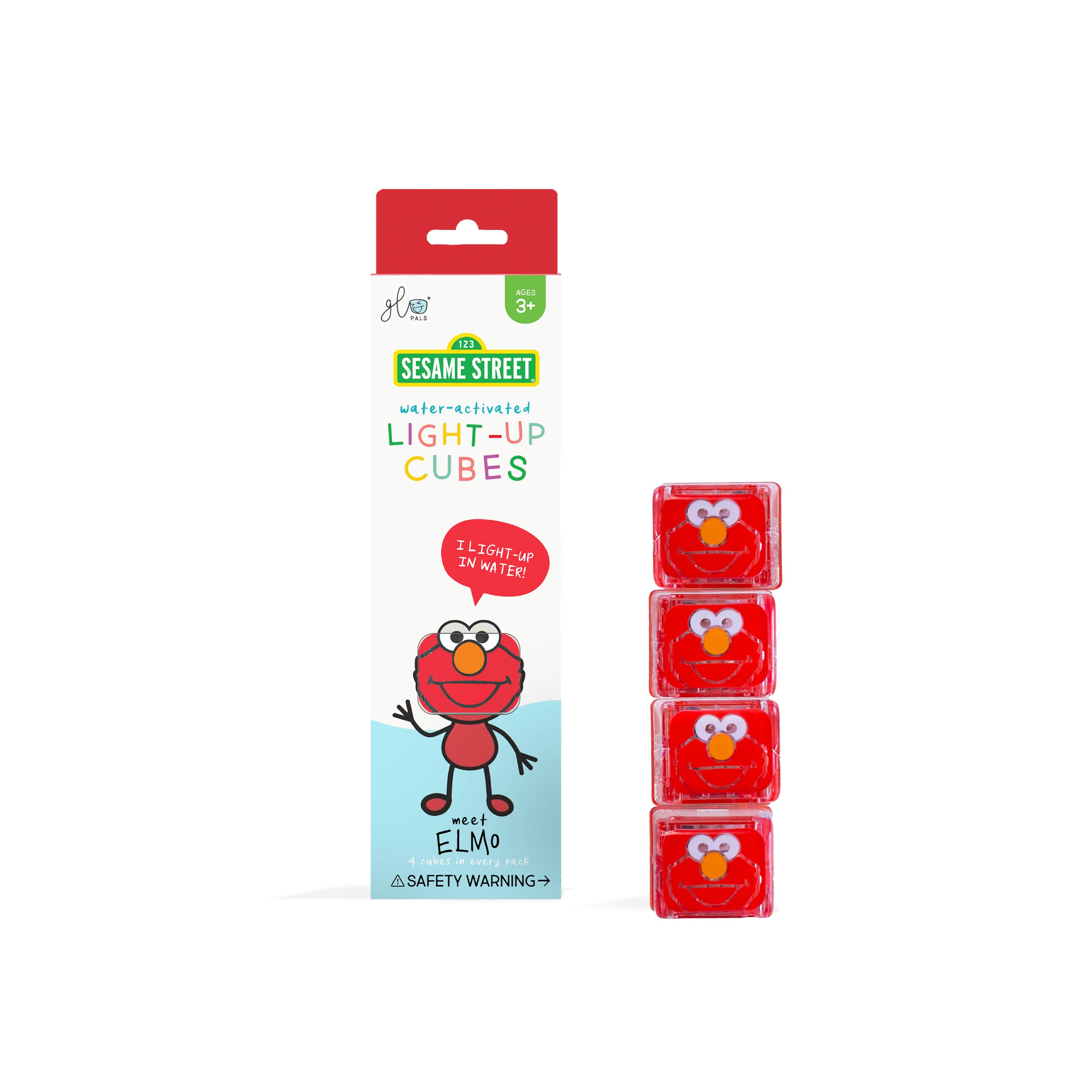 Glo Pals - Elmo - Sesame Street Light-Up Cubes