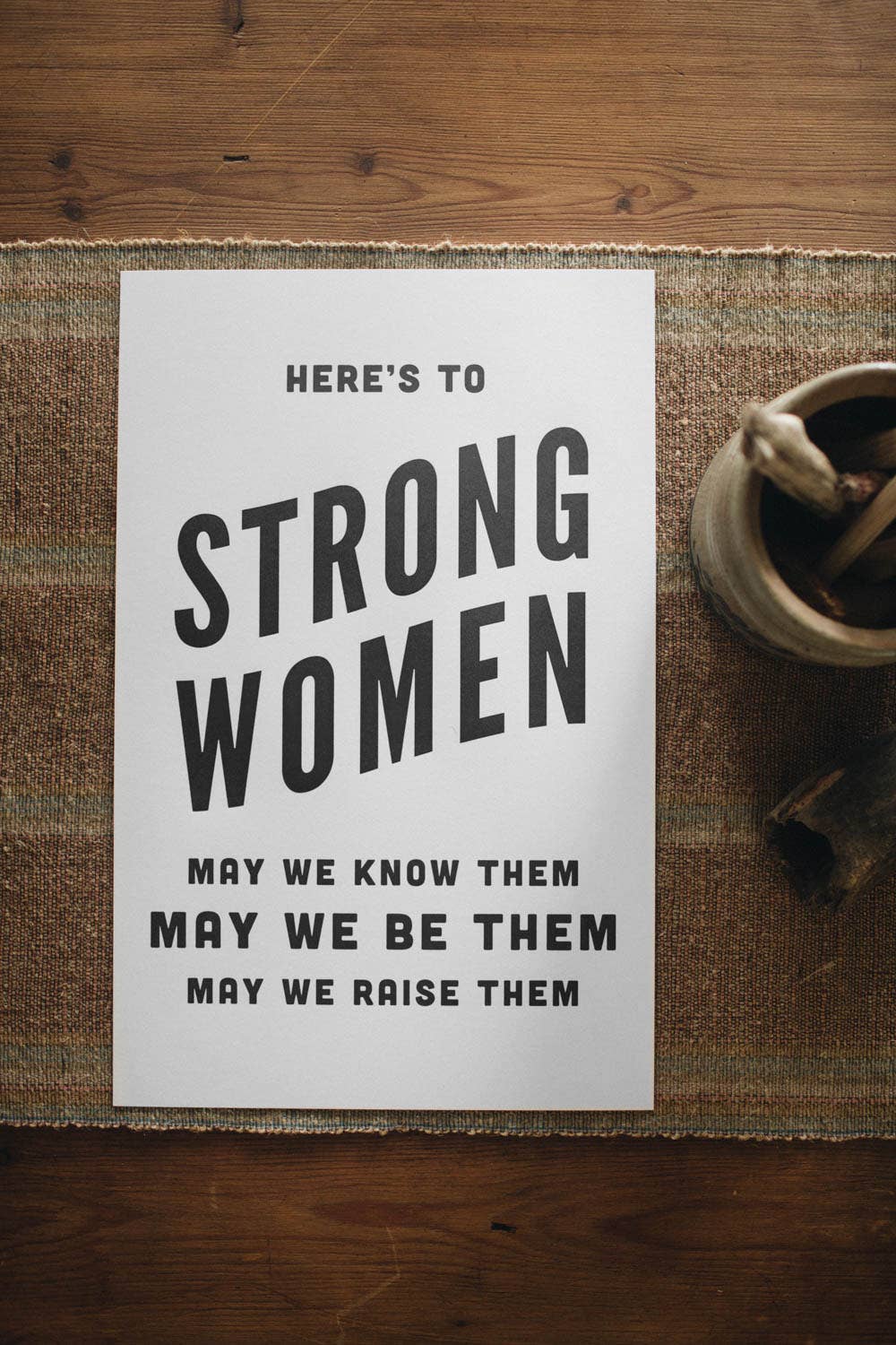 The Bee & The Fox - Letterpress: Here&