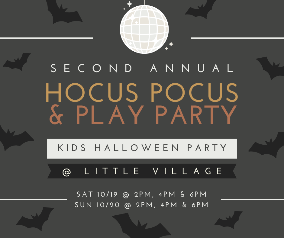 🎃 Join Us for Our Hocus Pocus & Play Halloween Party! 🎃