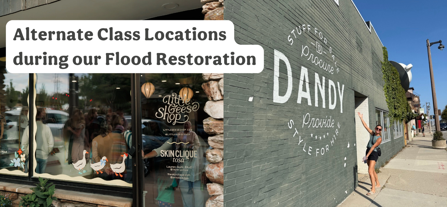 Update on October Classes & Workshop Locations