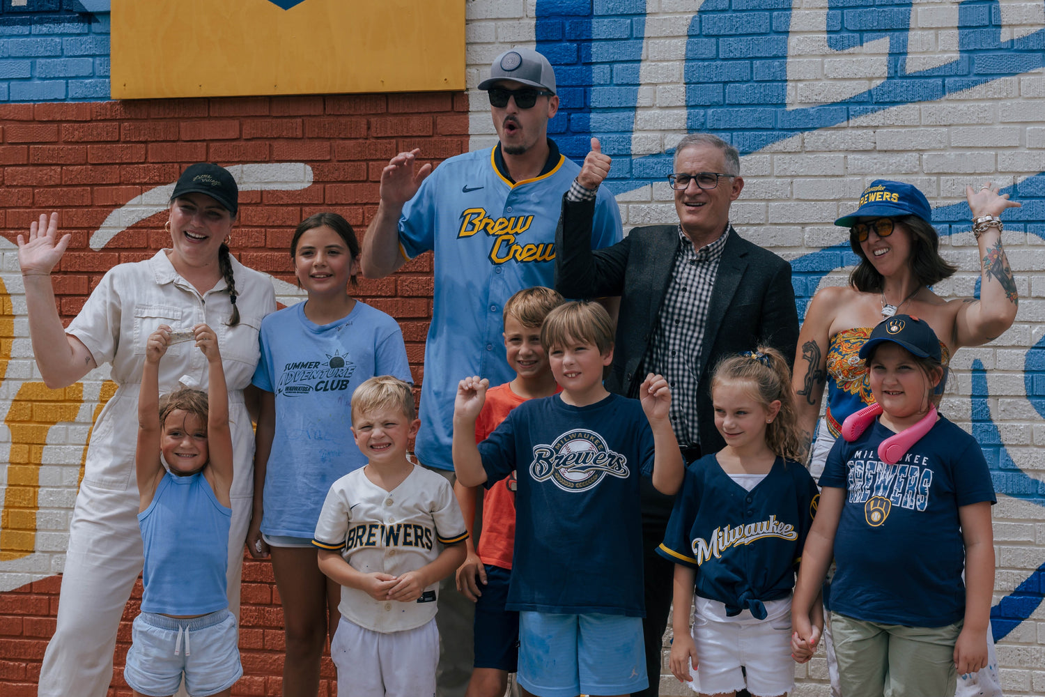 A Grand Slam Day: Unveiling the Brewers "Field of Play" Mural by Whitney Nettles