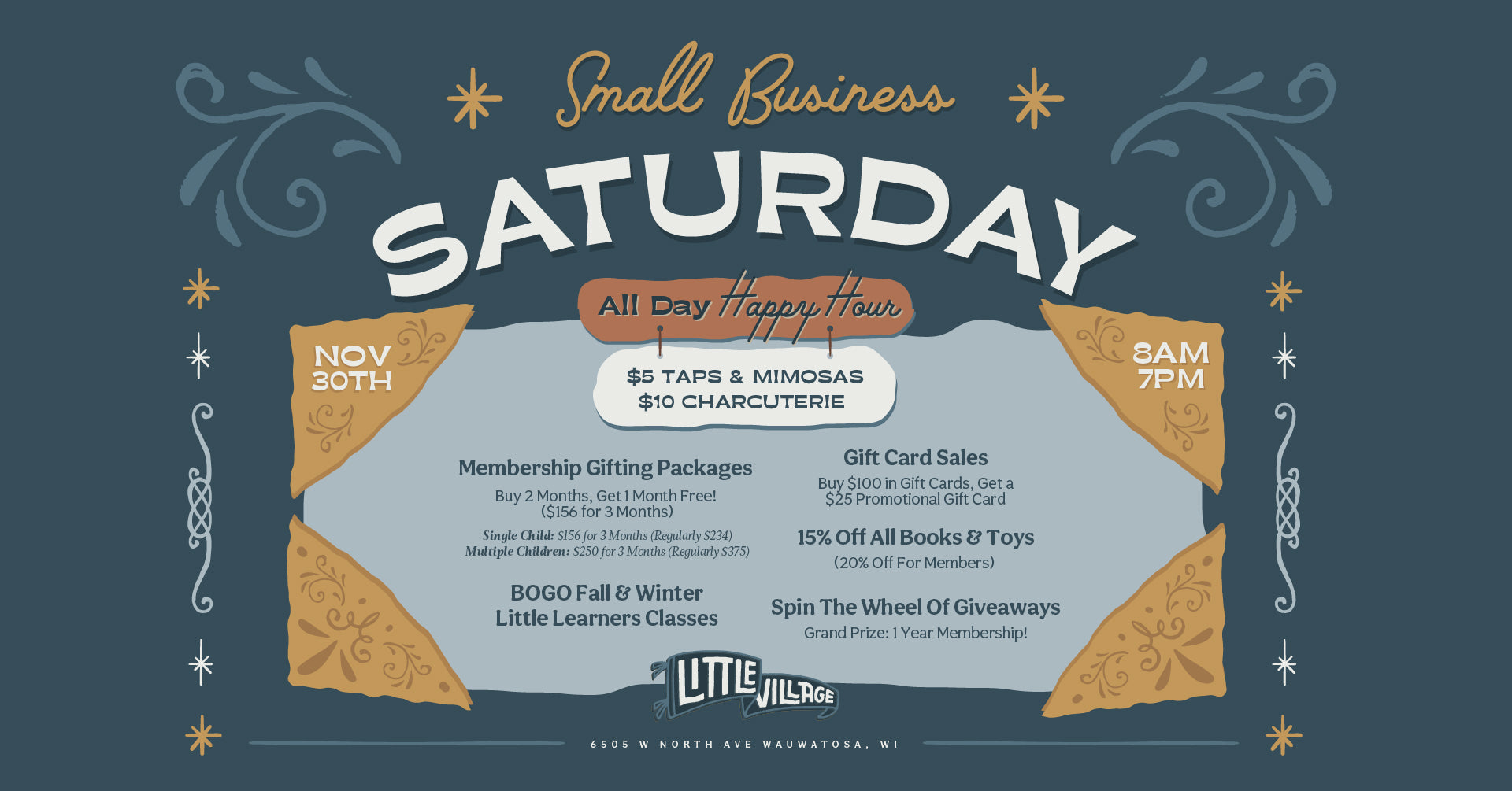 Small Business Saturday – Our Way of Saying “Thank You!”