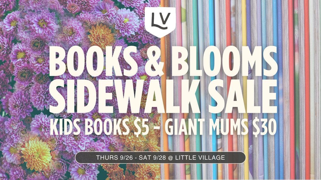 Books & Blooms Sidewalk Sale