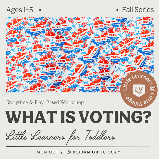 Little Learners Class: What is Voting? 🗳️