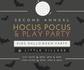 Hocus Pocus & Play Party 👻