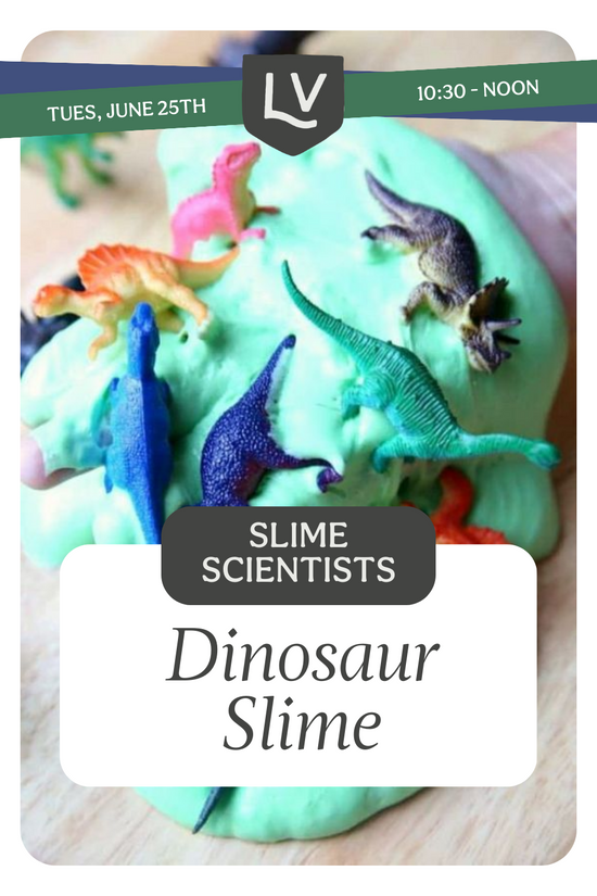 Slime Scientists Workshop: Dinosaur Slime