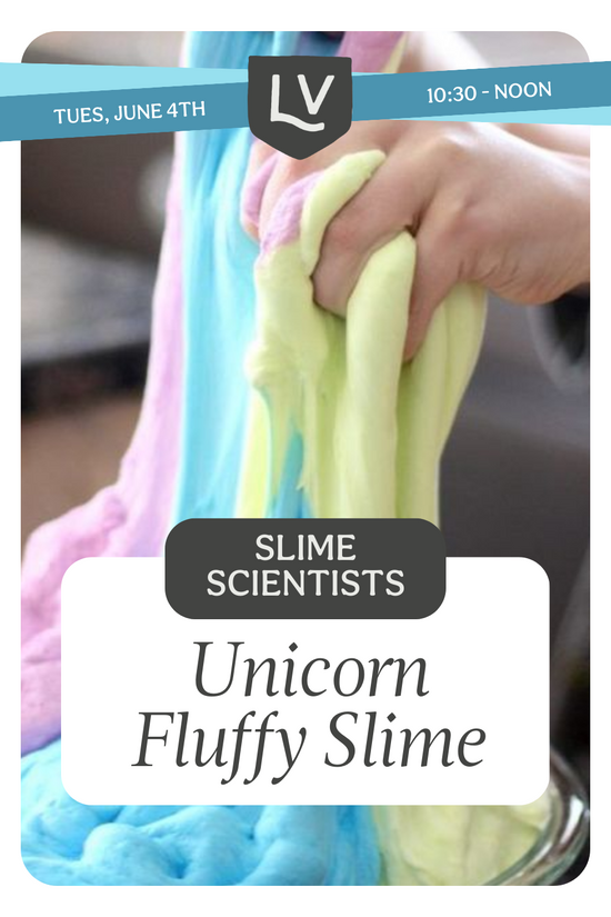 Slime Scientists Workshop: Fluffy Unicorn Slime