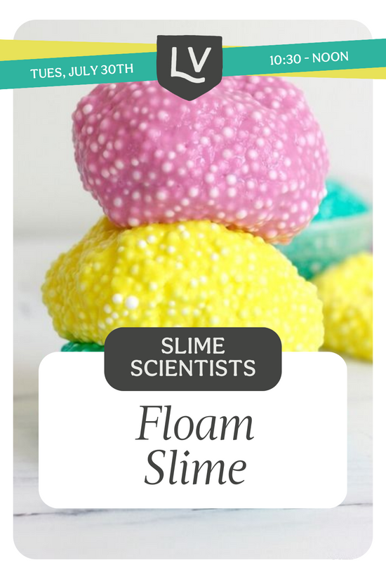 Slime Scientists Workshop: Floam Slime