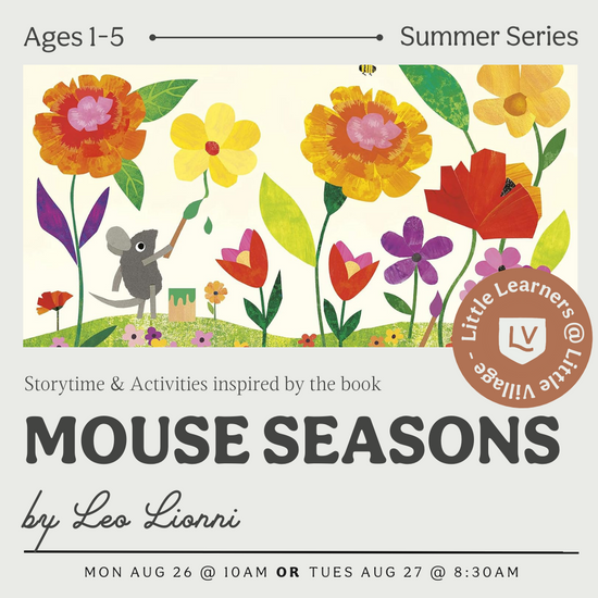Little Learners Class: Mouse Seasons