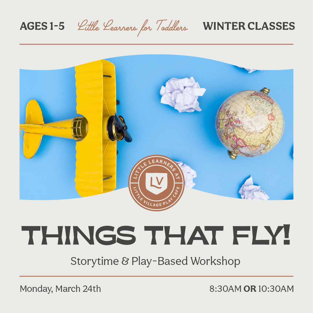 Little Learners Class: Things That Fly!