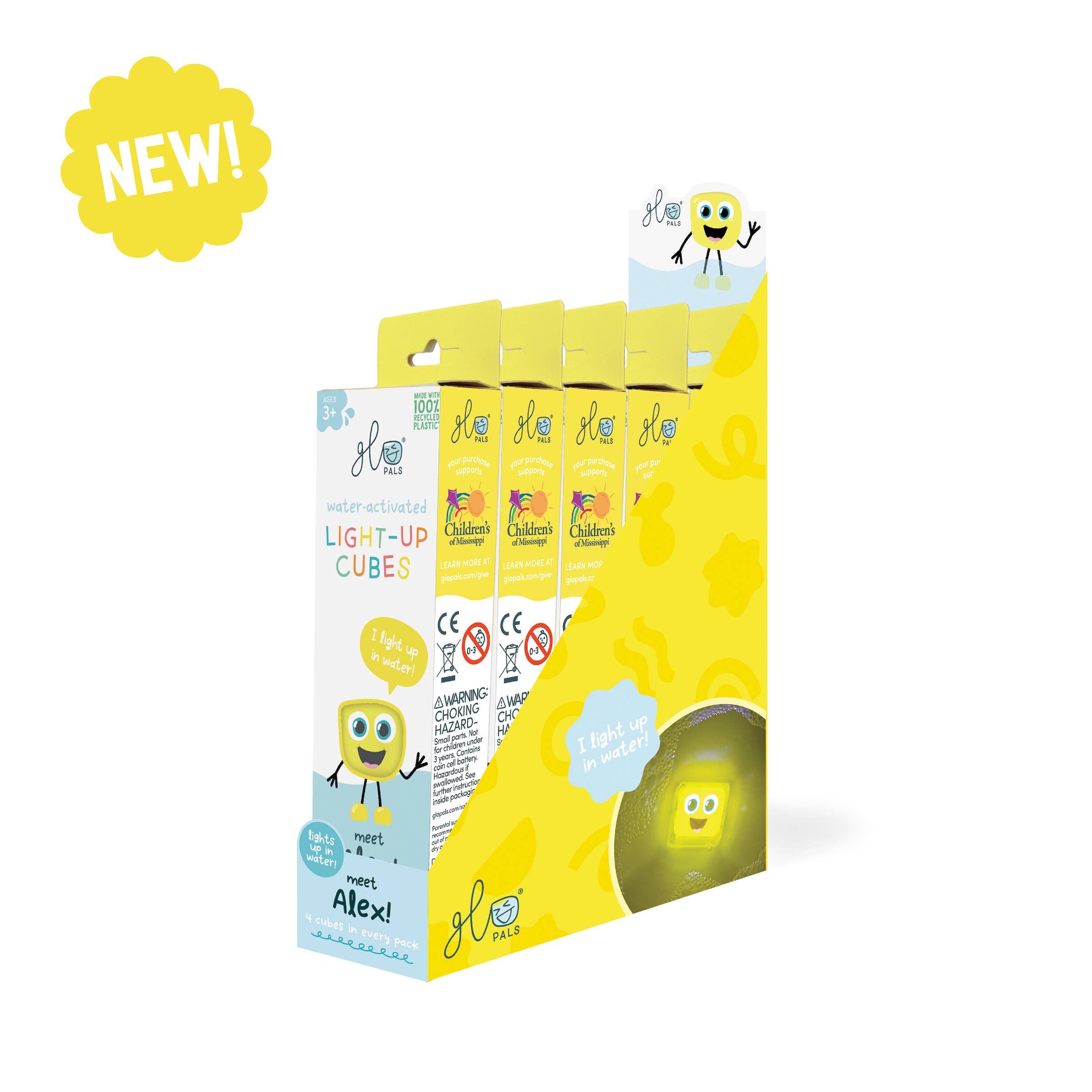Glo Pals - Glo Pals Alex Light-Up Cubes (NEW)