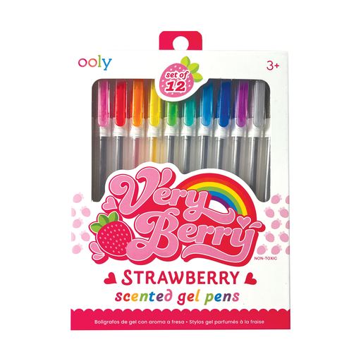 Very Berry Scented Gel Pens - Set of 12 - OOLY
