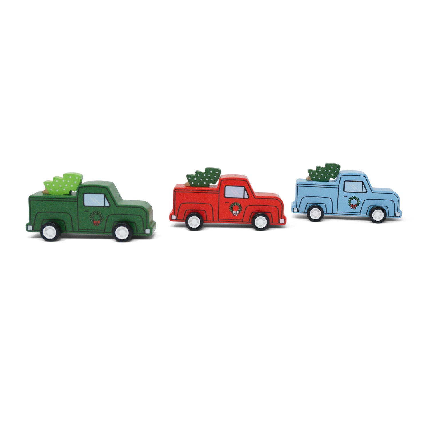 Retro Truck &amp; Tree - Pull Back - Jack Rabbit Creations - Pull Back Retro Truck &amp; Christmas Tree Refill - Set of 24